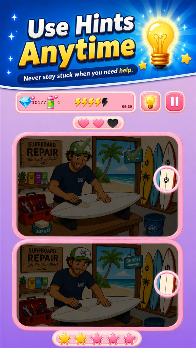SpOdd hint feature